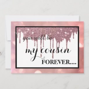 Convites Vai ser minha dama de honra?