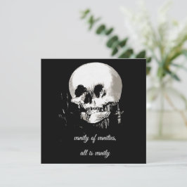 Convites Vaidade de Vaidades Tudo é Vaidade Eclesiastes