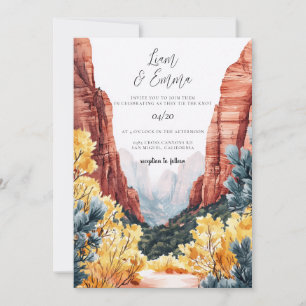 Convites Vale do Zion Canyon Utah