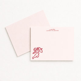Convites Valentine’s Day Cupid Note Card