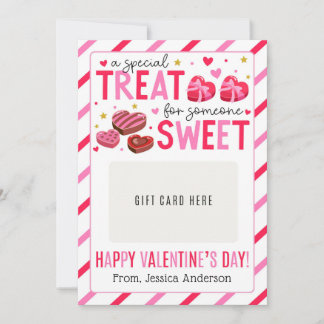 Convites Valentine Teacher Appreciation Gift Card Holder