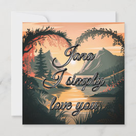 Convites Valentine's Day card