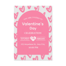Valentine's Day Invitation Card
