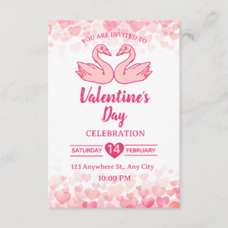 Convites  Valentine's Day Invitation Card