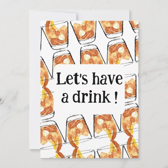 Convites Vamos beba! (Frente)