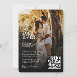 Convites Vamos Celebra O Melhor Casamento De Código QR De D
