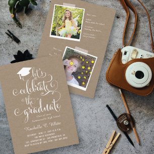 Convites Vamos Celebra O Partido Do Formando Kraft Formando