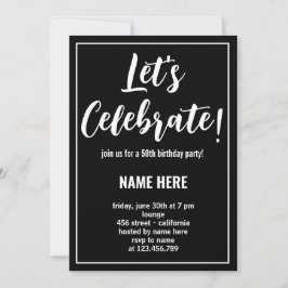 CONVITES VAMOS CELEBRAR FESTA DE ANIVERSÁRIO PERSONALIZADA