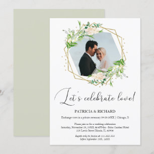 Convites Vamos Celebrar o Amor Casamento às Escuras Recepçã