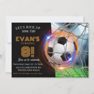 Convites Vamos Chutar, Festa de Futebol, Tema Futebol