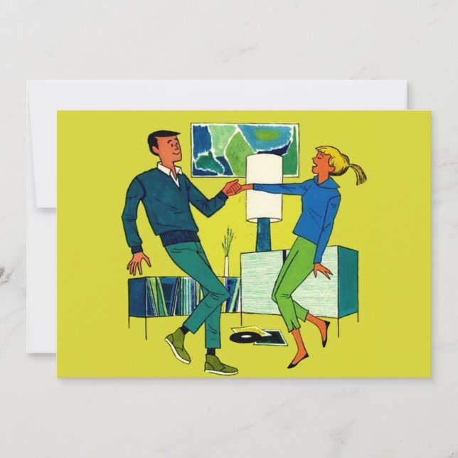 Convites Vamos dançar (Frente)