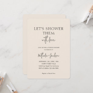 Convites Vamos Derramar Amor Neles   Boho Shower Bridal