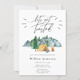 Convites Vamos é tostado em acampamento de solteira