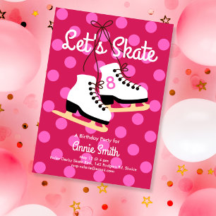 Convites Vamos Fazer um Passeio de Patins no Gelo