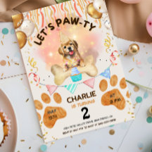Vamos Festejar Festa de Aniversário Cachorrinho em