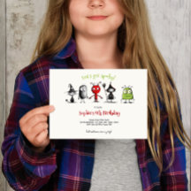 Vamos fica assustado! Aniversário de criança de mo