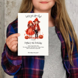 Convites Vamos fica assustado! Festa de aniversário de cria