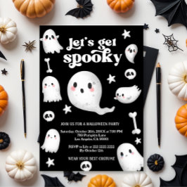 Convites Vamos Ficar Assustadores, Festa de Halloween