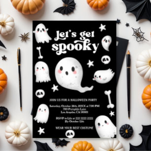 Convites Vamos Ficar Assustadores, Festa de Halloween
