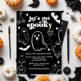 Convites Vamos Ficar Assustadores, Festa de Halloween