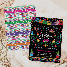 Convites Vamos Fiesta Até Que Nós Siesta Festa de aniversár