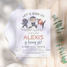 Vamos Kick It Ninja Warrior Artes Marciais Anivers