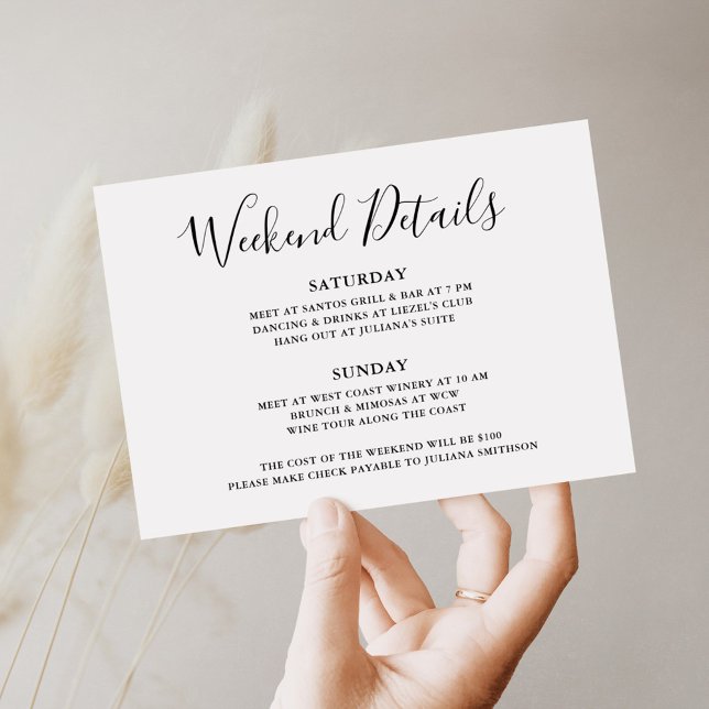 Convites Vamos Obter Detalhes do Fim de Semana Selvagem Leo (Criador carregado)