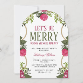 Convites Vamos Seja Feliz Chá de panela de Natal