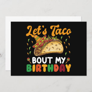 Convites Vamos Taco Sobre Meu Festa De Cinco De Mayo De Ani