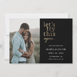 Convites Vamos Tente novamente Salvar a Data