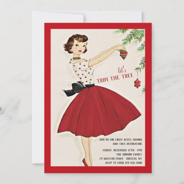 Convites Vamos Trim. Festa de Férias em Árvore (Frente)