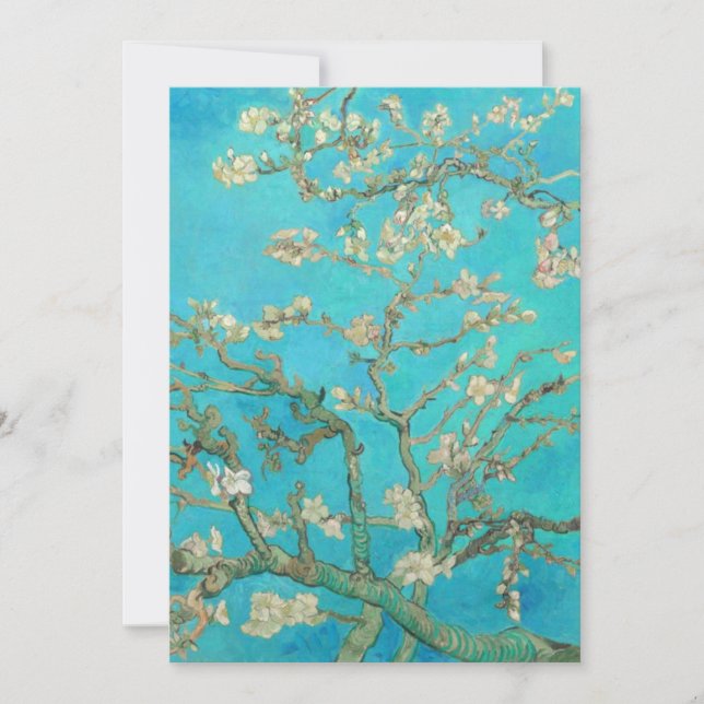 Convites Van Gogh Almond Blossoms (Frente)