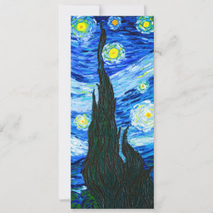 Convites Van Gogh Starry Night