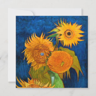 Convites Van Gogh Sunflower
