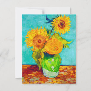 Convites Van Gogh Sunflower