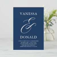 Vanessa Marinho Blue Modern Wedn