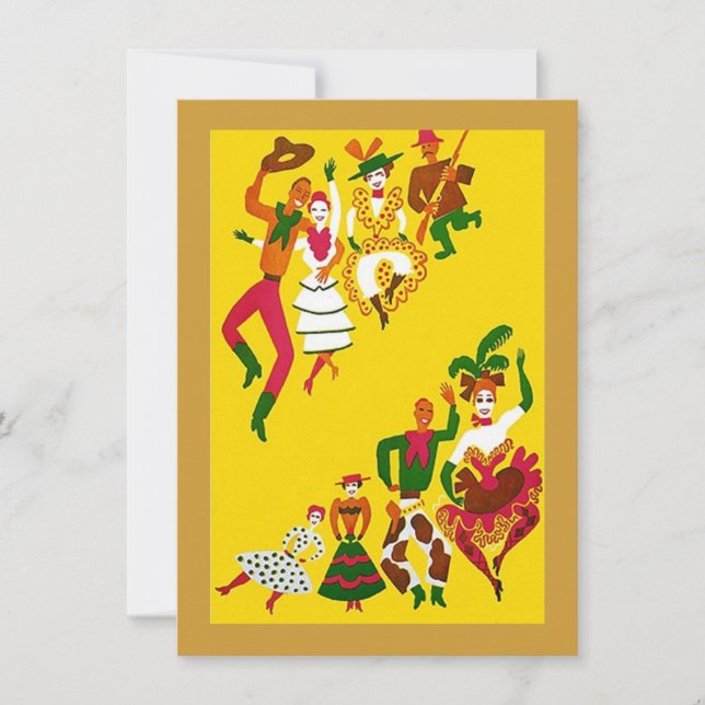 Convites Vaqueiro do Tema do Partido Oeste Selvagem do Oest (Frente)