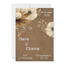 Vaso antigo marrom e bege