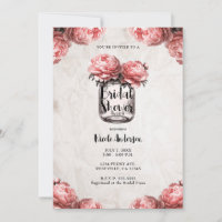 Vaso de Pedra com Peônia Coral Rosa para Chá de No