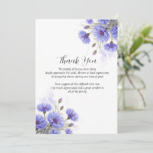 Convites Vassouras Simpatia Floral Funeral Obrigado 