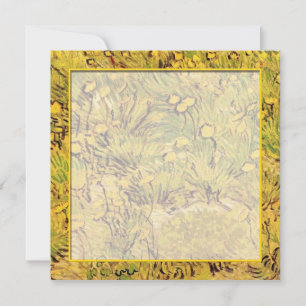 Convites vazio para as partes em outono