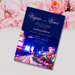 Convites Vegas Antes de Vows Hen Bachelorette Weekend<br><div class="desc">Surpreenda suas namoradas com este convite para solteiros de na moda,  apresentando bela ilustração de Las Vegas e detalhes editáveis. Personalize-o facilmente clicando na opção "personalizar".</div>