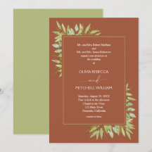 Vegetação em Casamento de Terracota