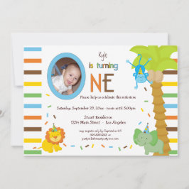 Convites Veja Quem Está Virando Um Tema De Animais Whimsica