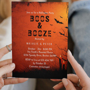 Convites Velas Boos E Booze I