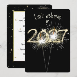 Convites Velas de Ano Novo 2027 