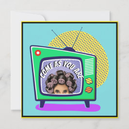 CONVITES VENHA COMO VOCÊ É 