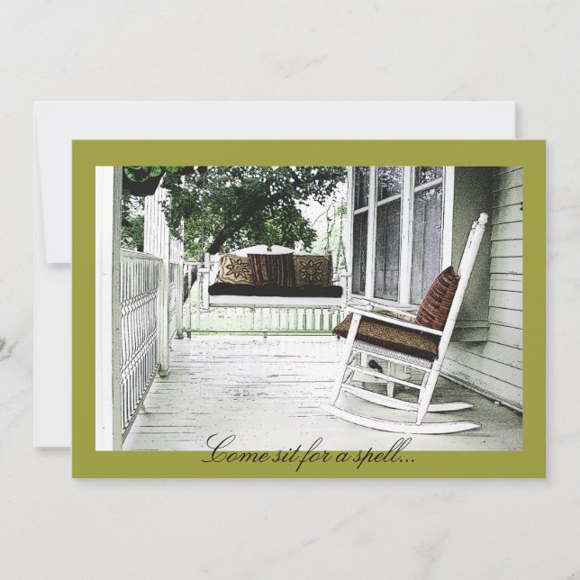 Convites Venha Sentar-se para uma Ortografia - Convidados p (Frente)