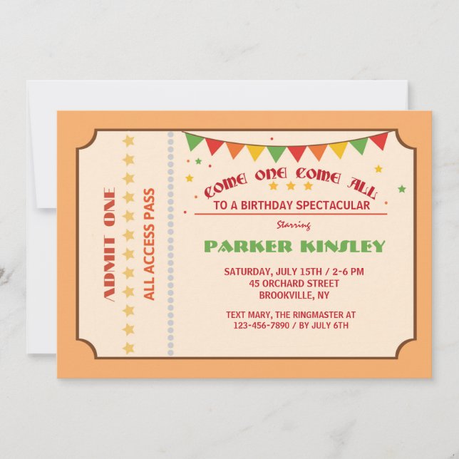 Convites Venha Todos Convidar (Frente)