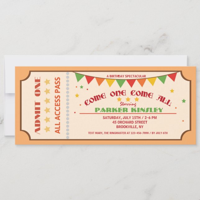 Convites Venha Todos Convidar (Frente)